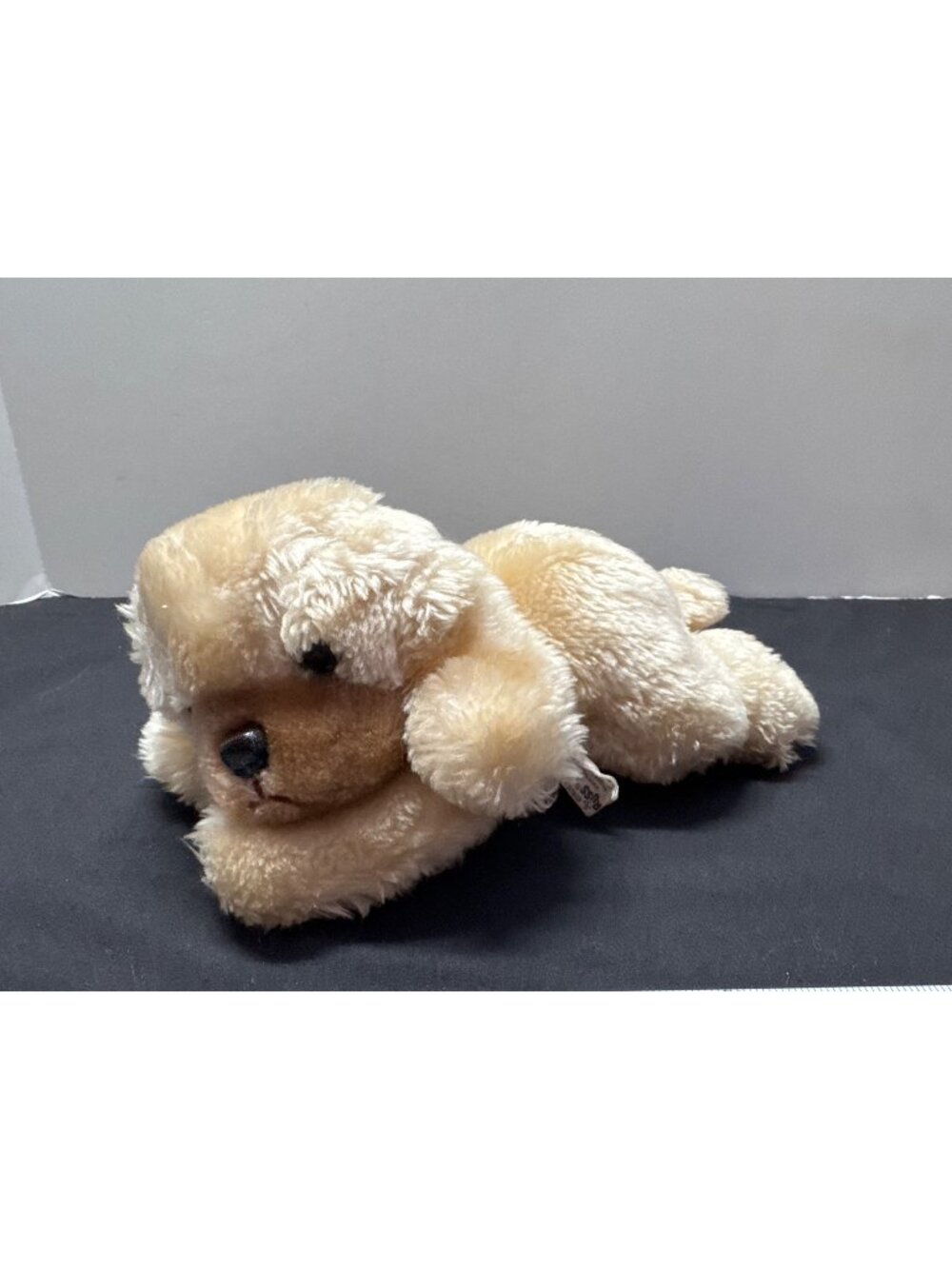 Vintage Russ Puff Puff Dog Beige Golden Just Friends By Goffa 9" Plush Toy